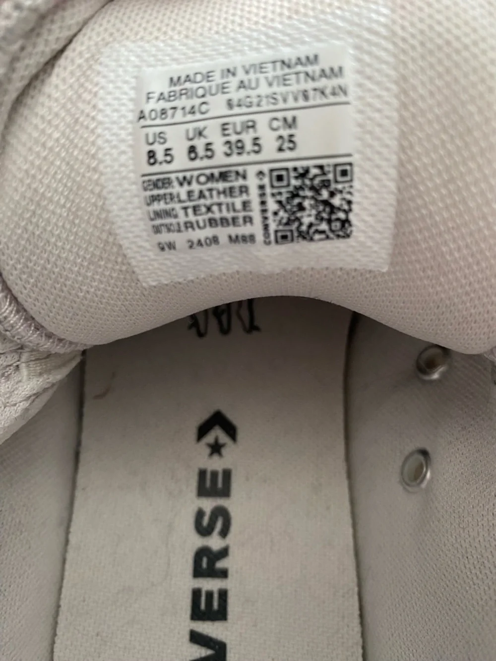 Converse Light Gray All Star Sneakers - Picture 5 of 6